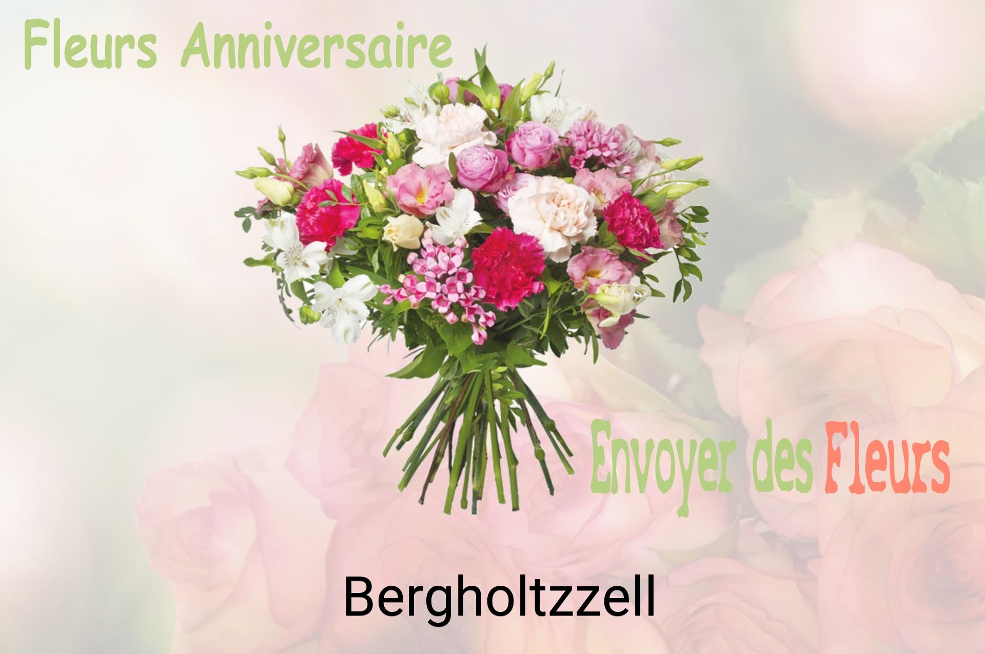 Bouquet de fleurs d’anniversaire livré à Bergholtzzell